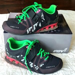 Inov 8 Fast Lift shoes, black, size 8